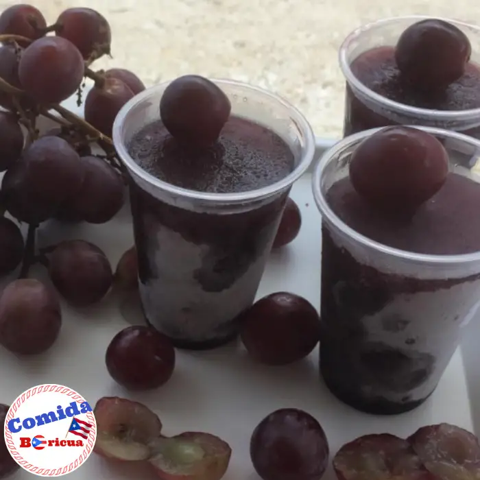 receta limber de uva