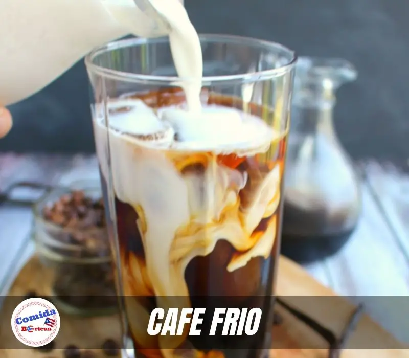 Receta CAFE FRIO de Puerto Rico