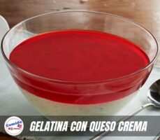 RECETA Gelatina con Queso Crema de Puerto Rico