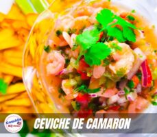 Receta CEVICHE DE CAMARON Puertorriqueño