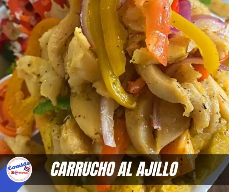 ️ Receta → 《CARRUCHO AL AJILLO》 Boricua ※【2024】↑↑ 🔥